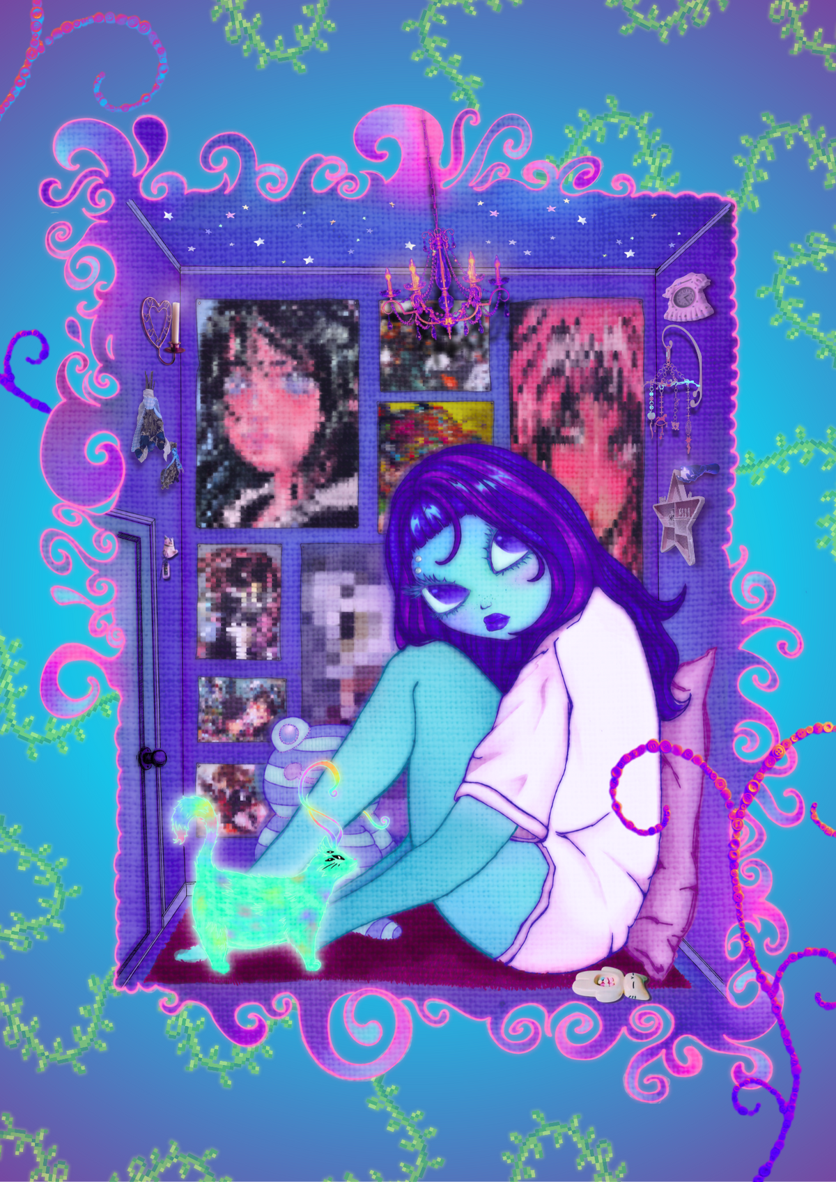 "Let's Go Outside" Cover Art 5" x 7" Print