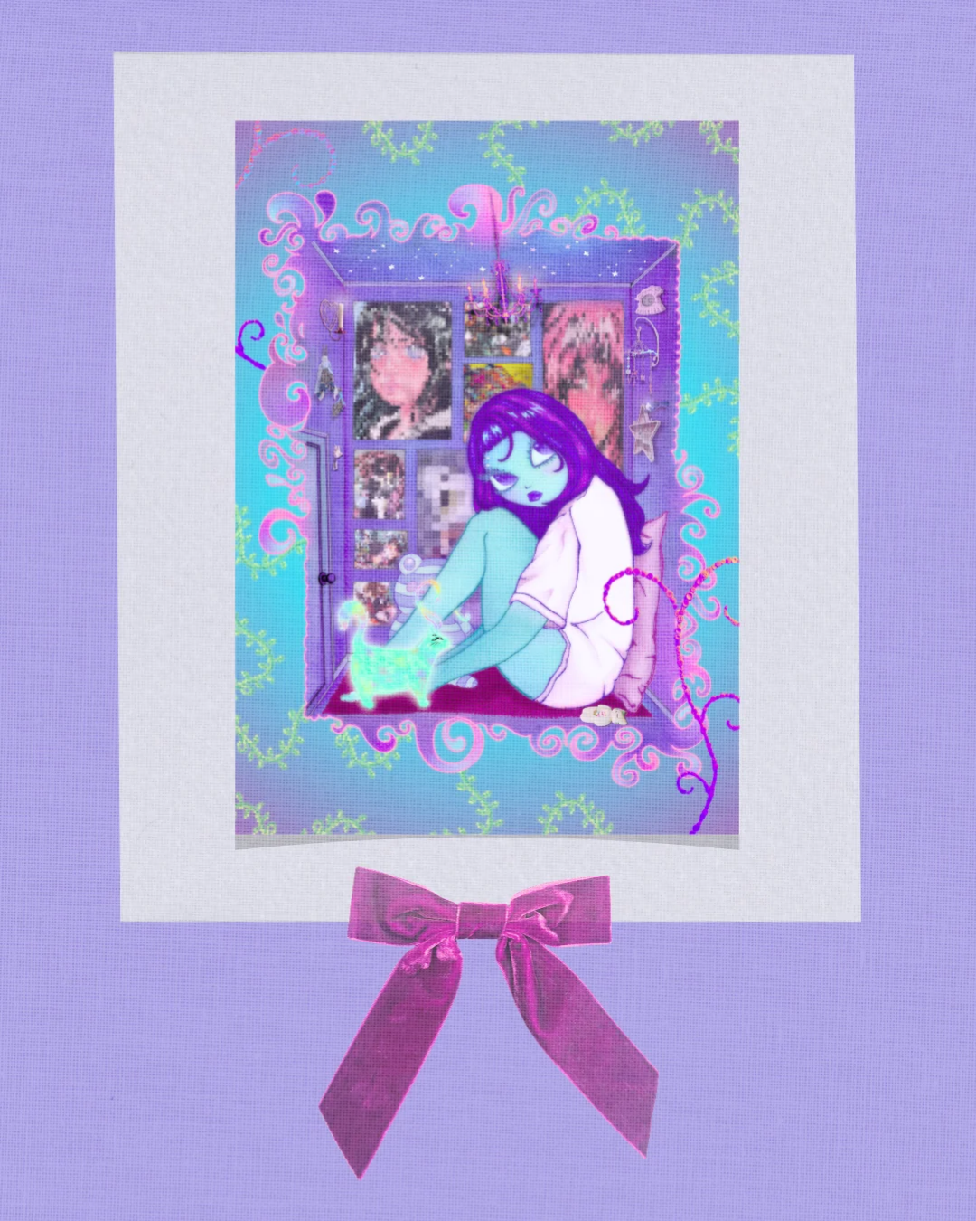 "Let's Go Outside" Cover Art 5" x 7" Print