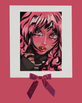 Pink Girl 5" x 7" Art Print